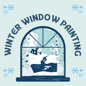 Winter Window Painting
